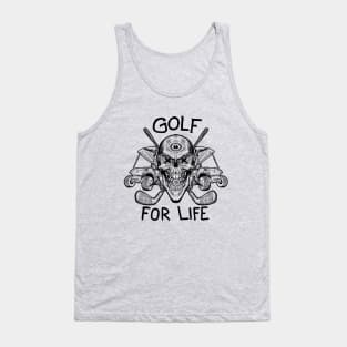 Skeleton Golf Tank Top